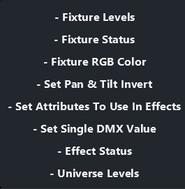 Extra overview windows