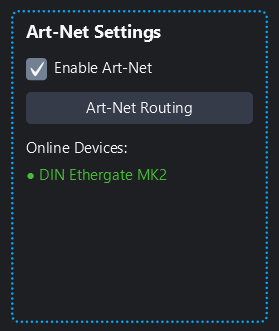 Supported DMX hardware