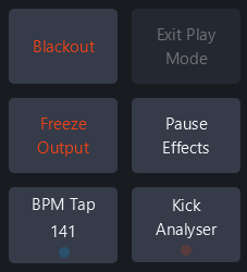 Master controls